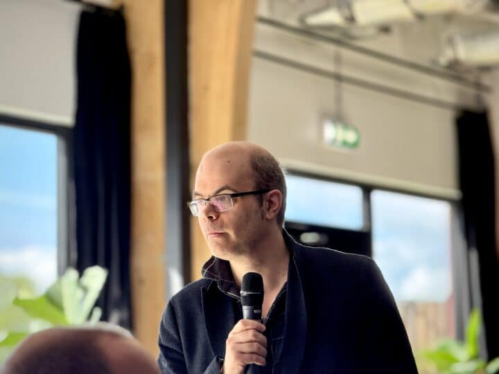 Hans Olav Lahlum på goforIT arena 2025.