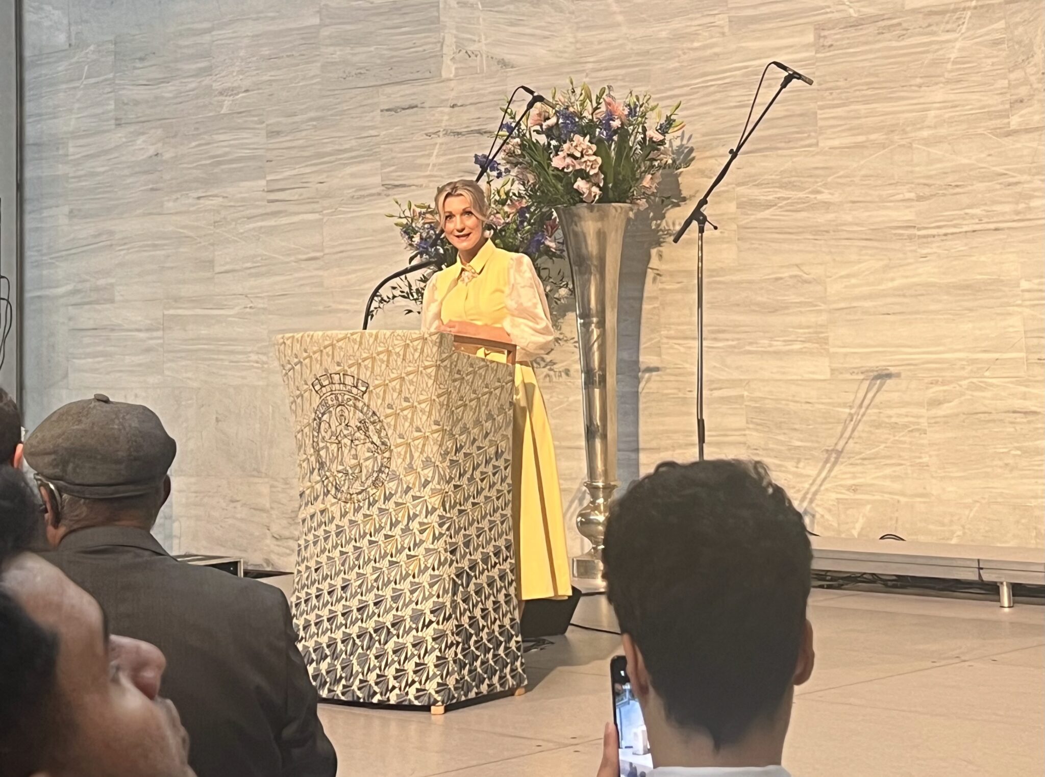 Statsråd Karianne Tung på Rådhuset mandag 23. juni i forbindelse med IGF Norge 2025.